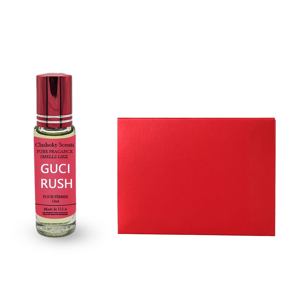 Clashoky Fragrance Perfume Oils Guci Rush Perfume Roll On Body Oil for Women (12ml) (Pack of 1)