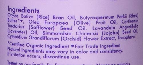 Shea Moisture Lavender & Wild Orchid Bath-Body & Massage Oil, 8 Ounce