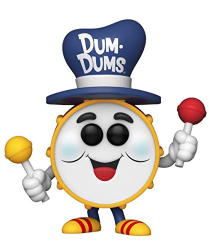 Funko POP! Ad Icons: Dum-Dums Drum Man #105 NYCC 2020 Shared Fall Convention Exclusive Vinyl Figure - Red Multicolor