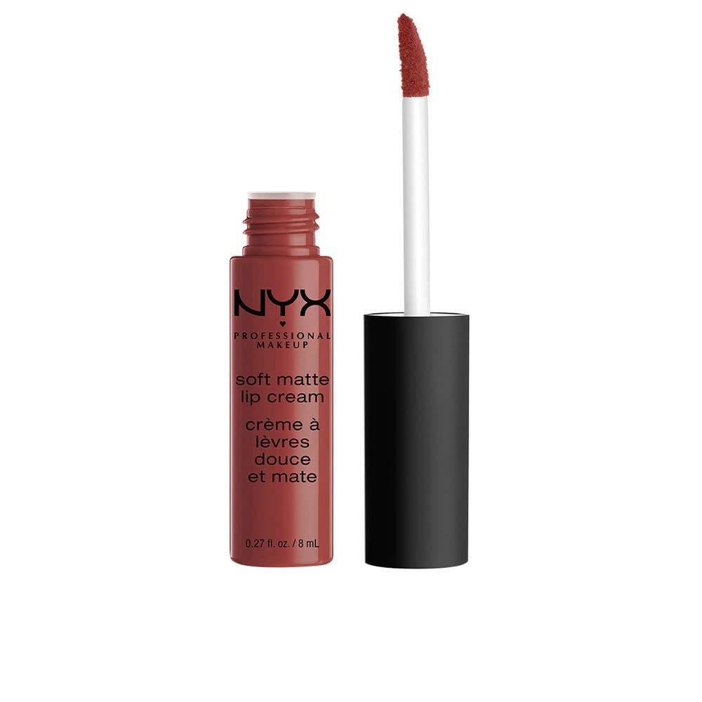NYX PROFESSIONAL MAKEUP Soft Matte Lip Cream, Lightweight Liquid Lipstick - Rome (Medium Nude)