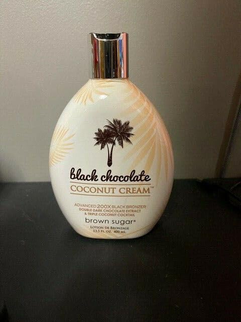 Brown Sugar BLACK CHOCOLATE COCONUT CREAM 200X Bronzer - 13.5 oz