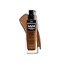 NYX PROFESSIONAL MAKEUP Can't Stop Won't Stop Foundation, 24h Full Coverage Matte Finish - Warm