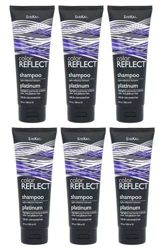 Shikai: Color Reflect Platinum Shampoo, 8 oz (6 pack)