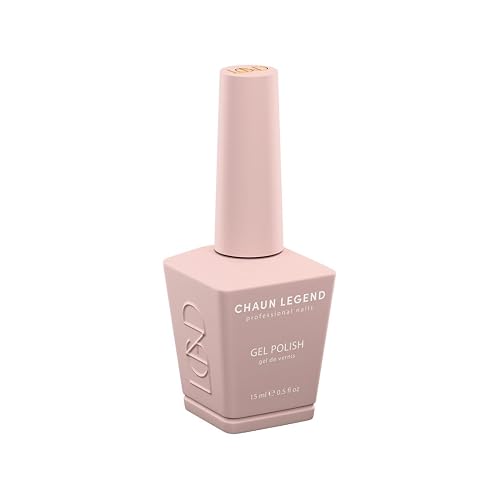 Chaun Legend Gel Nail Polish | Touch Me Tease Me LG5116 (beige nude with peach tint) | Soak Off UV LED Cure Gel Polish High Gloss 15ml Beauty & Personal Care Chaun Legend Professional Nails