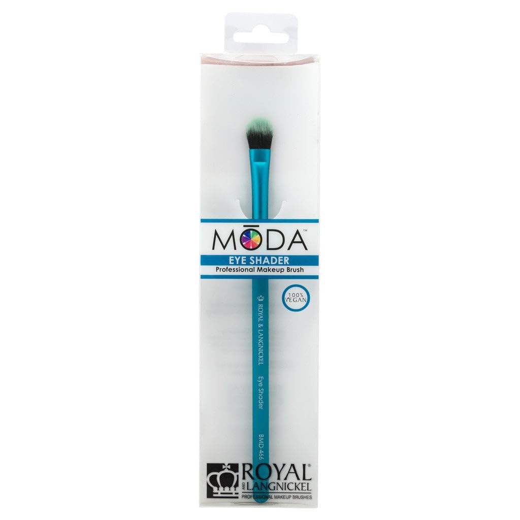 MODA Eye Shader - Eyeshadow Makeup Brush with Soft Synthetic Bristles, Perfect for Blending & Detailing