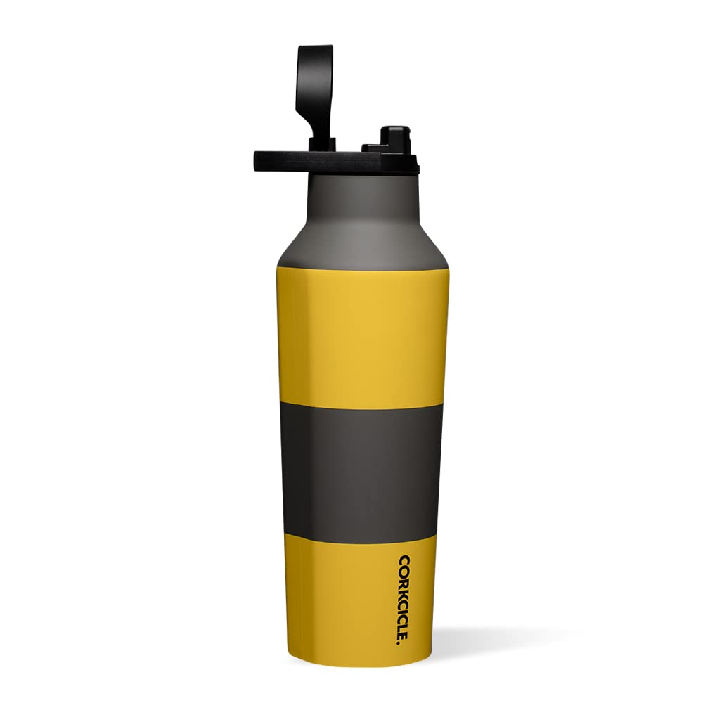 Corkcicle Harry Potter Hufflepuff Insulated Canteen Travel Water Bottle, Triple Insulated Stainless Steel, Keeps Beverages Cold for 25 Hours or Warm…