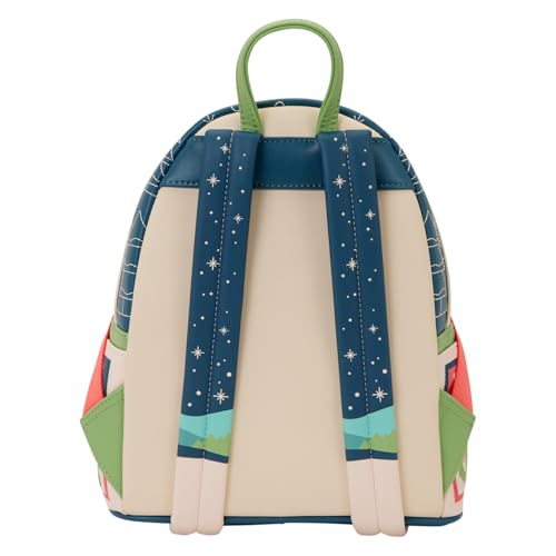 Loungefly Disney Mickey and Minnie Holiday Mini Backpack