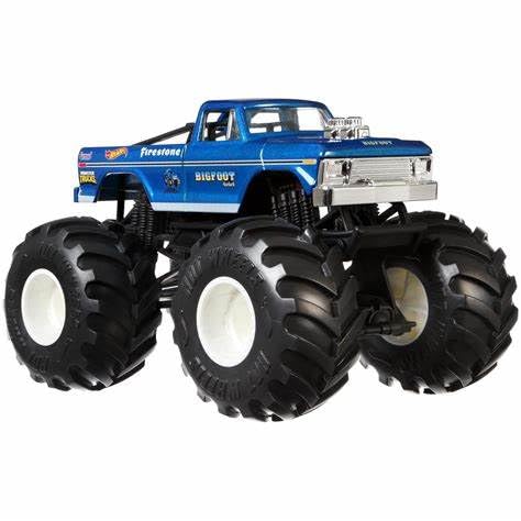 Hot Wheels Bigfoot 4X4 Monster Trucks 1:24 Scale