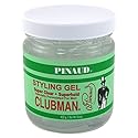 Clubman Pinaud Super Clear Styling Gel Super Hold, 16 oz (Pack of 2)