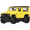 Hot Wheels Premium Car Culture Collectible Toy Car, 1:64 Scale Die-Cast Land Rover Defender 90, Off Road Vehicle with Real Riders Tires