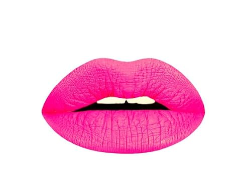 Aromi Neon Magenta Liquid Lipstick | Bright, Hot Pink Lip Color for Women, Vegan, Long-lasting, Long Wear (Electric Orchid)