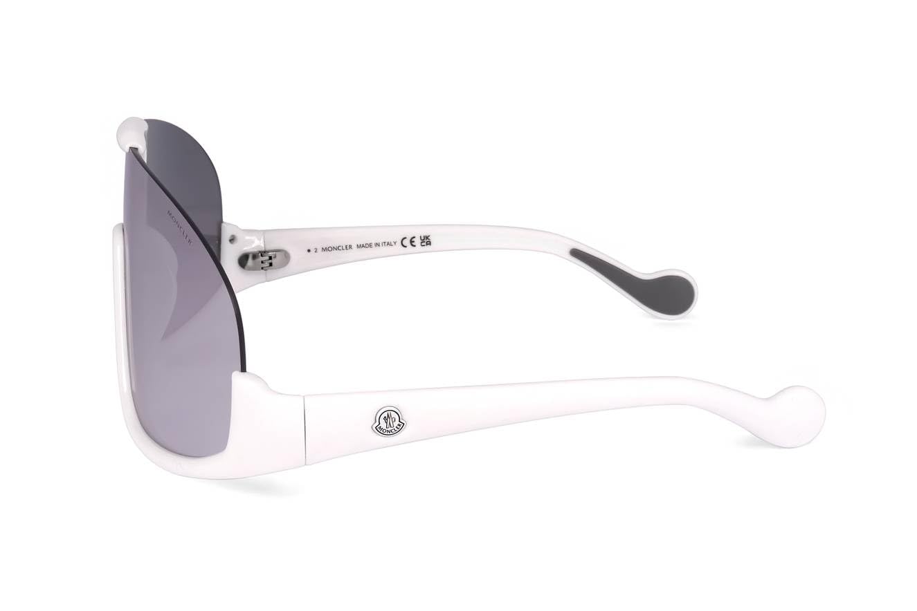 Moncler ML0230 21C WHITE 0/0/125 UNISEX Sunglasses