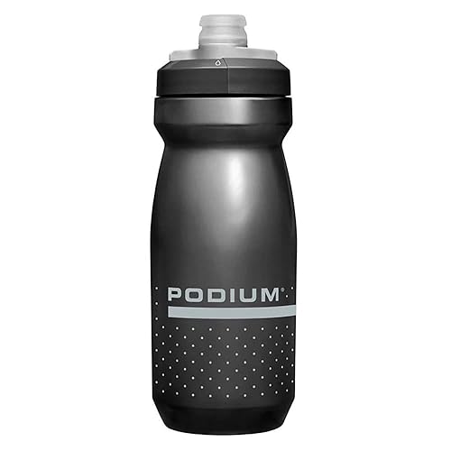 CamelBak Podium Bike Squeeze Water Bottle Black, 21oz