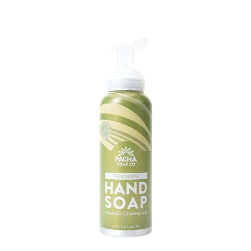 Pacha Soap Spearmint Lemongrass Foaming Hand Soap, 12 Fz