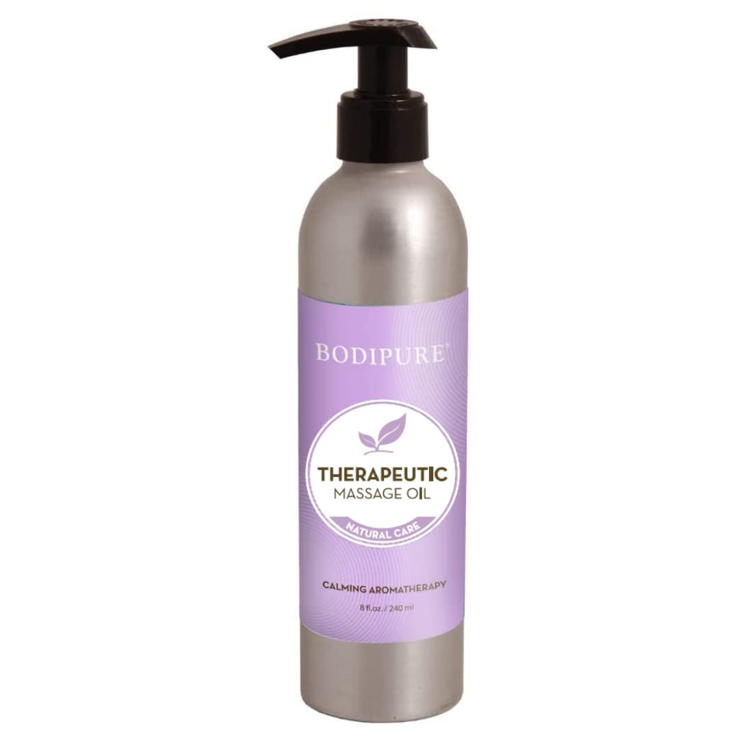 BODIPURE Lavender Aromatherapy Massage Oil for Body - Perfect for Professional Massage Therapy - Rich in Vitamins and Minerals - Skin Hydrating