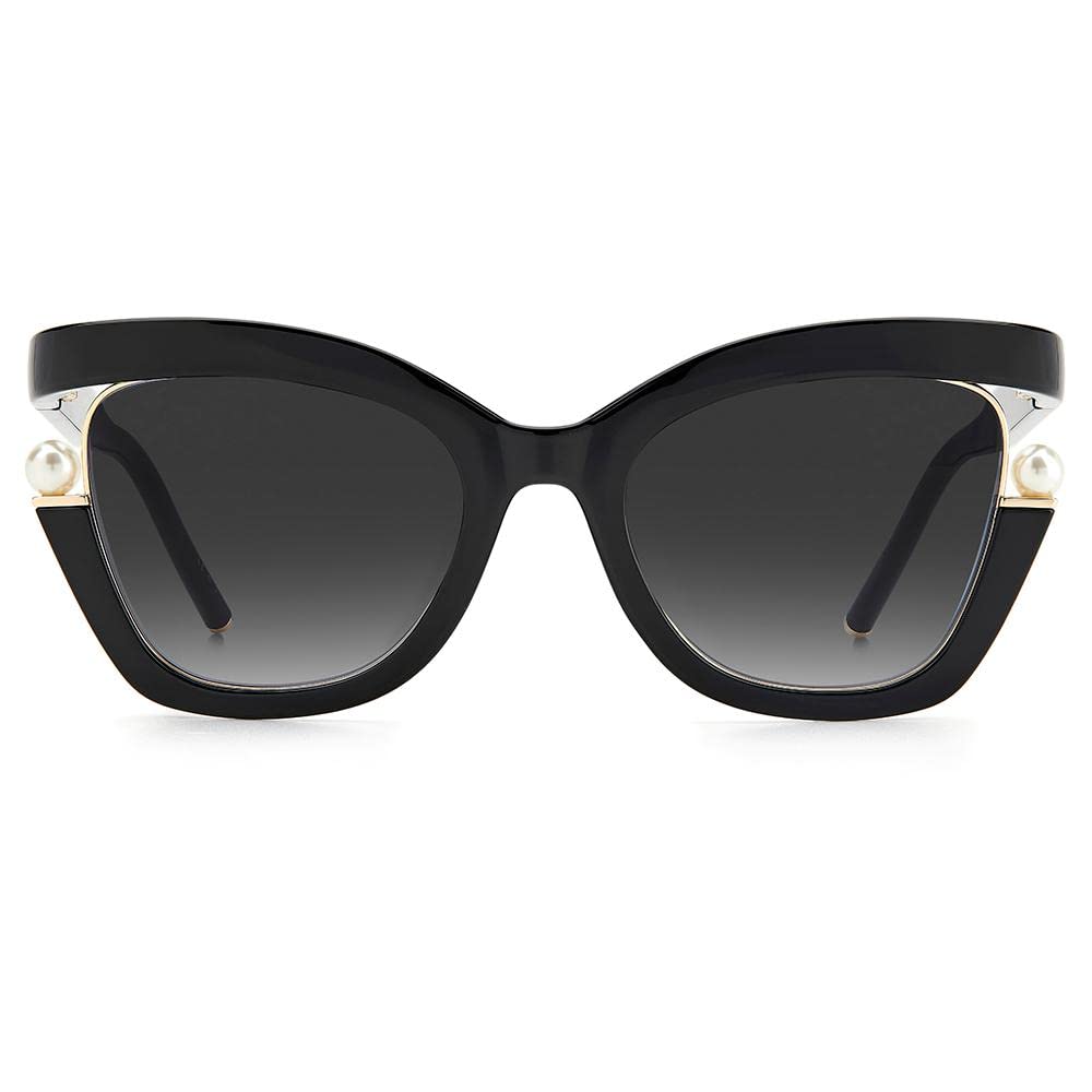 Carolina Herrera CH 0002/S Black/Dark Grey Shaded 53/21/140 women Sunglasses