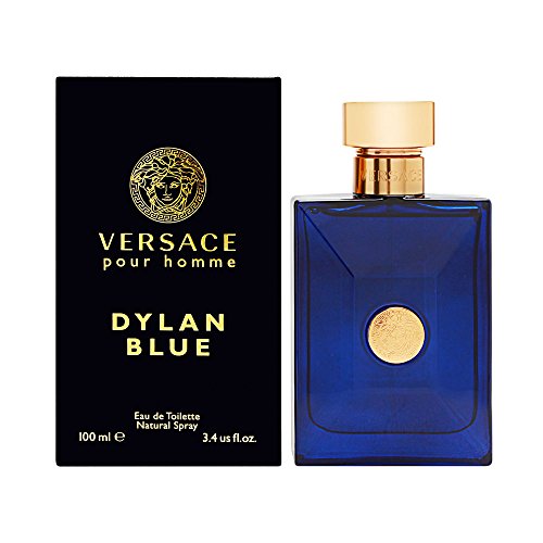 Versace Pour Homme Dylan Blue for Men 3.4 oz Eau de Toilette Spray Beauty and Personal Care Versace Default Title
