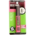 Maybelline Great Lash Washable Mascara, Blackest Black, 0.43 fl. oz. (Pack of 3)