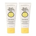 Sun Bum Cool Down Aloe Vera Lotion Vegan With Cocoa Butter To Soothe and Hydrate Sunburn 3 Ounce 2 Pack