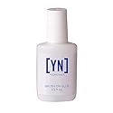 Young Nails Brush On Quick Dry Nail Glue - Strong Adhesive for Press Ons, Artificial Nail Tips, Best Nail Bond for Fast Application, Easy Fake Nails