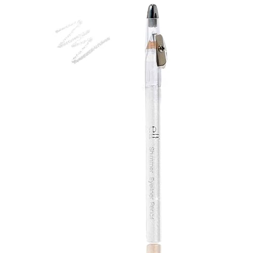 E.L.F. Shimmer Eyeliner Pencil, Iconic Ivory, 2-Ounce (Pack of 6)