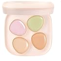 1PC To One Concealer, Multi Purpose Moisturizing 4 Color Cream Concealer Highlighter Palette to Create Flawless Makeup, 1.7g (02)