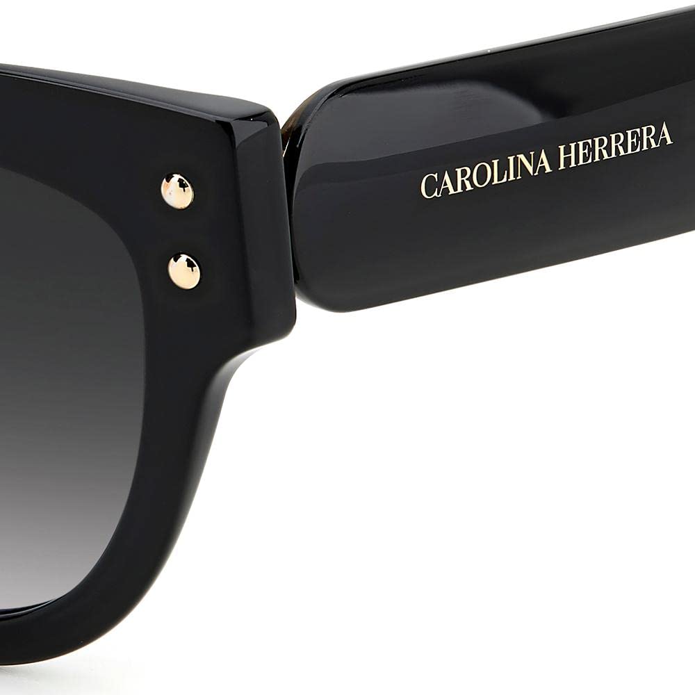Carolina Herrera Unisex Sunglasses, 807/9o Black, 54