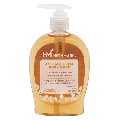 Highmark® Liquid Hand Soap, Clean Scent, 7.5 Oz, Orange