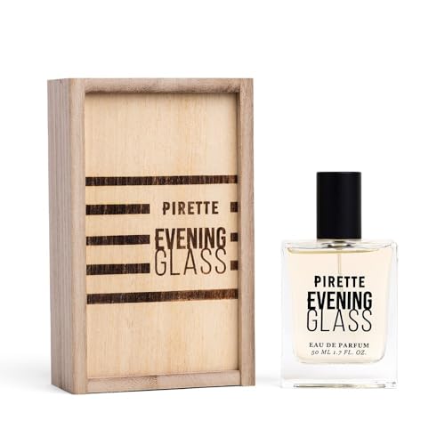 PIRETTE Evening Glass Eau de Parfum Spray for Women, Beach-Inspired, Long Lasting Womens Perfume with Notes of Dark Coconut, Warm Wood, Smoky Vanilla Beauty & Personal Care PIRETTE