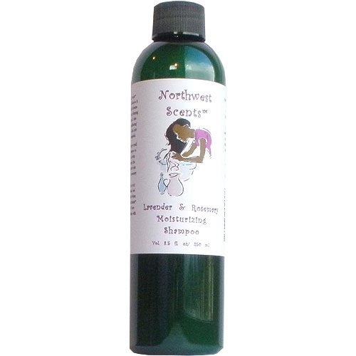 Northwest Scents Lavender and Rosemary Moisturizing Shampoo for Black, African American, Afro Caribbean, Dry, Coarse, and Highly Textured Hair - 8.5