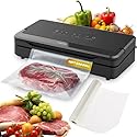 Anova Culinary Precision Vacuum Sealer Pro, Includes Large Bag Roll (19ft), Wet & Dry Dual Food Vacuum Sealer Machine for Sous Vide and Long-Term…