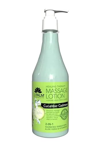 Healing Therapy Masage Lotion- Cucumber Cashmere