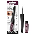 REVLON ColorStay Micro Easy Precision Liquid Eyeliner, Waterproof, Smudgeproof, Longwearing with Felt Tip Applicator, 303 But First, Wine, 0.057 fl oz