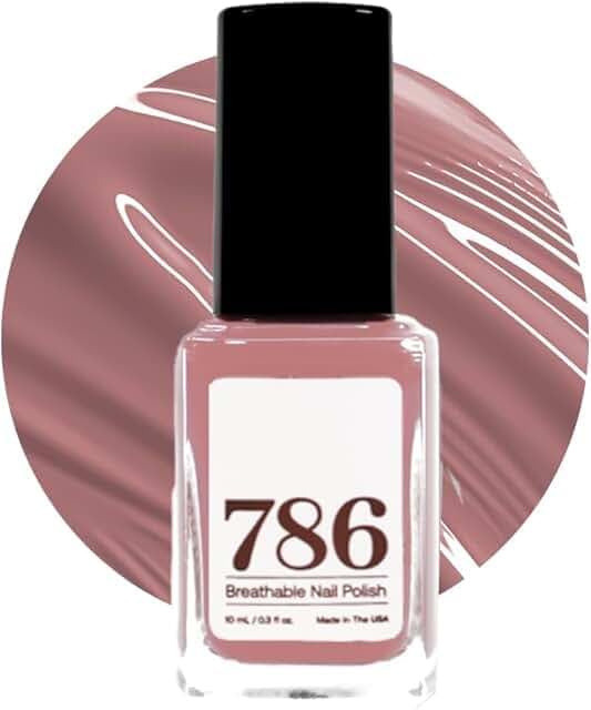 786 Cosmetics Breathable Nail Polish - Vegan, Cruelty-Free, Healthy, Halal, Fast-Drying (Toulouse)