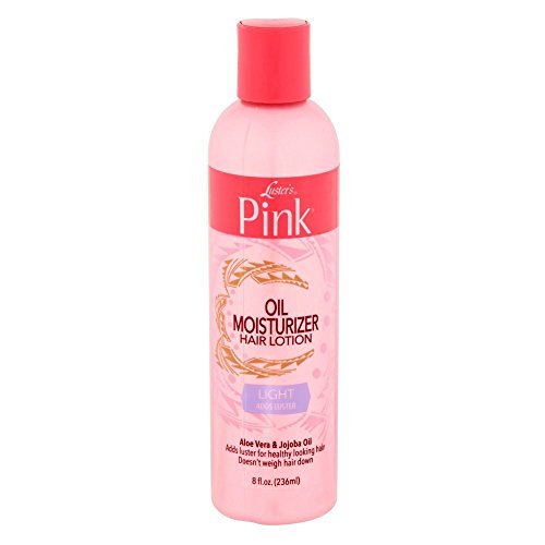 Luster's Pink Oil Moisturizer Hair Lotion Aloe Vera & Jojoba Oil 8 oz ( Pack of 2)