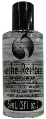 Seche Restore Top Coat - Nail Polish Thinner, Revive Thickened Nail Lacquer Extends Manicure Life, 2 Fl Oz Beauty & Personal Care Seche