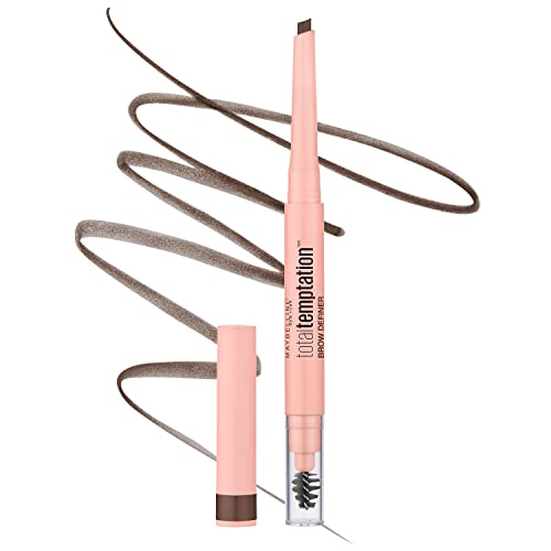 Maybelline Total Temptation Eyebrow Definer Pencil, Medium Brown, 1 Count Beauty and Personal Care MAYBELLINE Default Title