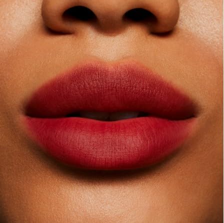MAC Cosmetics Powder Kiss Liquid Lipcolour - 977 Fashion Emergency (Intense rose brown) .17 oz / 5 ml