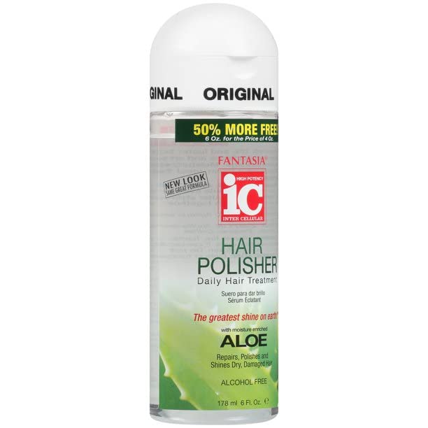 Fantasia Ic Hair Polisher 6 Ounce Bonus Daily Treatment (177ml) (6 Pack)