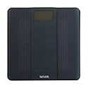 Taylor Glass Textured Paint Herringbone Design Digital Bathroom Scale, Gray, 5273274
