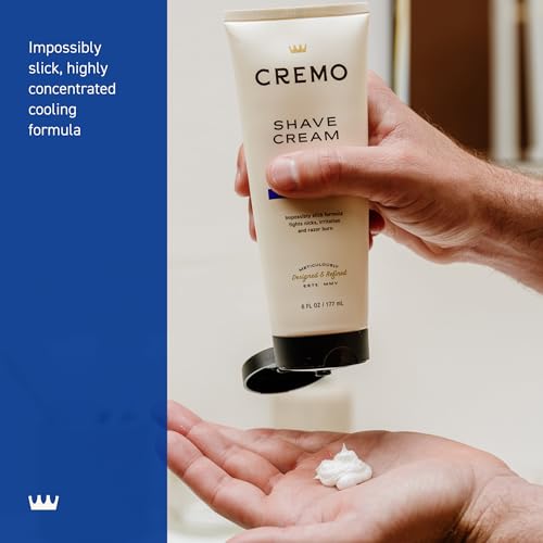 Cremo Cooling Shave Cream, 6 fl oz