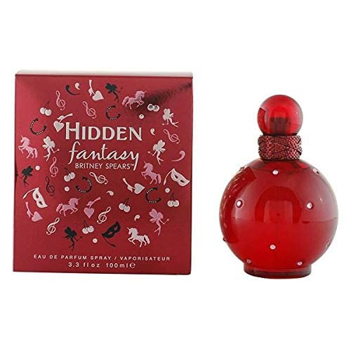 Britney Spears Hidden Fantasy Eau De Parfume Spray for Women 3.3 Ounce, Multi