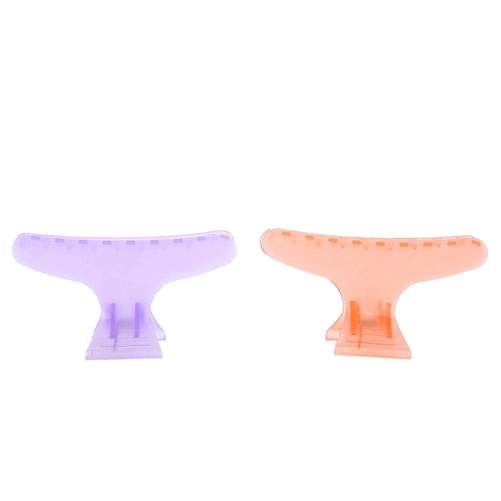 12Pcs Professional Salon Hair Claw, Butterfly Holding Hair Clip, Non-slip Butterfly Hair Clamps Chic Styling Claw Hair Clamps Salon Hair Color Perm