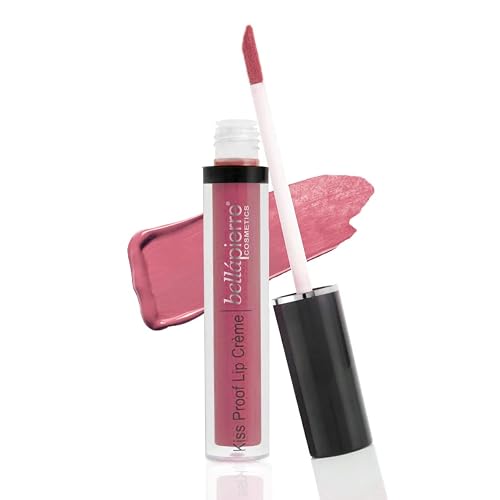 bellapierre Kiss Proof Lip Crème | Richly Pigmented, Smooth Matte Finish | 100% Natural Formulation | Non-Toxic and Paraben Free |Long Lasting