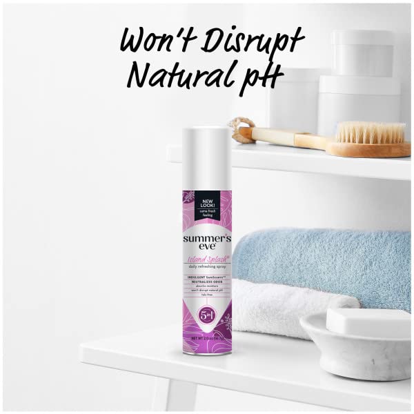 Summer's Eve Feminine Deodorant Spray Island Splash Deodorant Beauty and Personal Care Summer's Eve