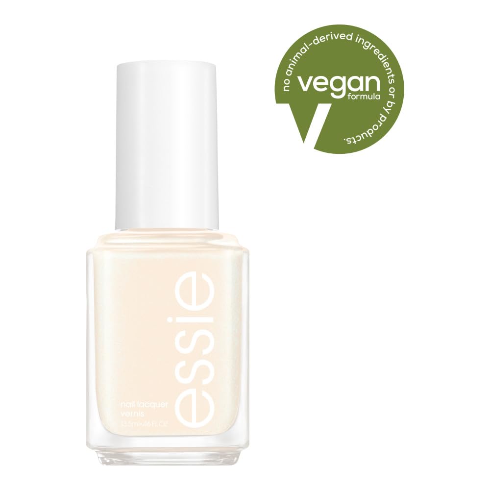 essie Salon-Quality Nail Polish, 8-Free Vegan, Milky Ivory, Going Steady, 0.46 fl oz Beauty & Personal Care essie
