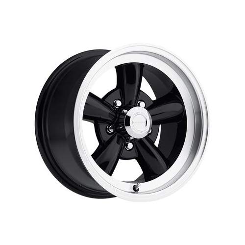 Vision 141 Legend 5 Gloss Black Machined Lip 15X7