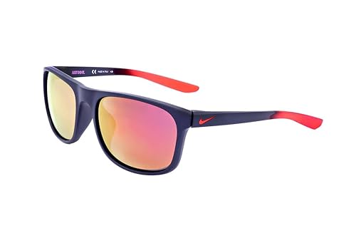 Nike CW4650-015 Endure M Sunglasses Matte Gridiron Frame Color, Grey with Pink Mirror Lens Tint