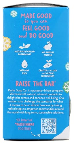 Pacha Soap Frothy The Snowman Froth Bomb 2 Pack, 6 Oz