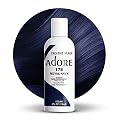 Adore Semi Permanent Hair Color (178 Royal Navy) | Vegan & Cruelty-Free Blue Hair Dye | No Ammonia, No Peroxide, No Alcohol | 4 Fl Oz